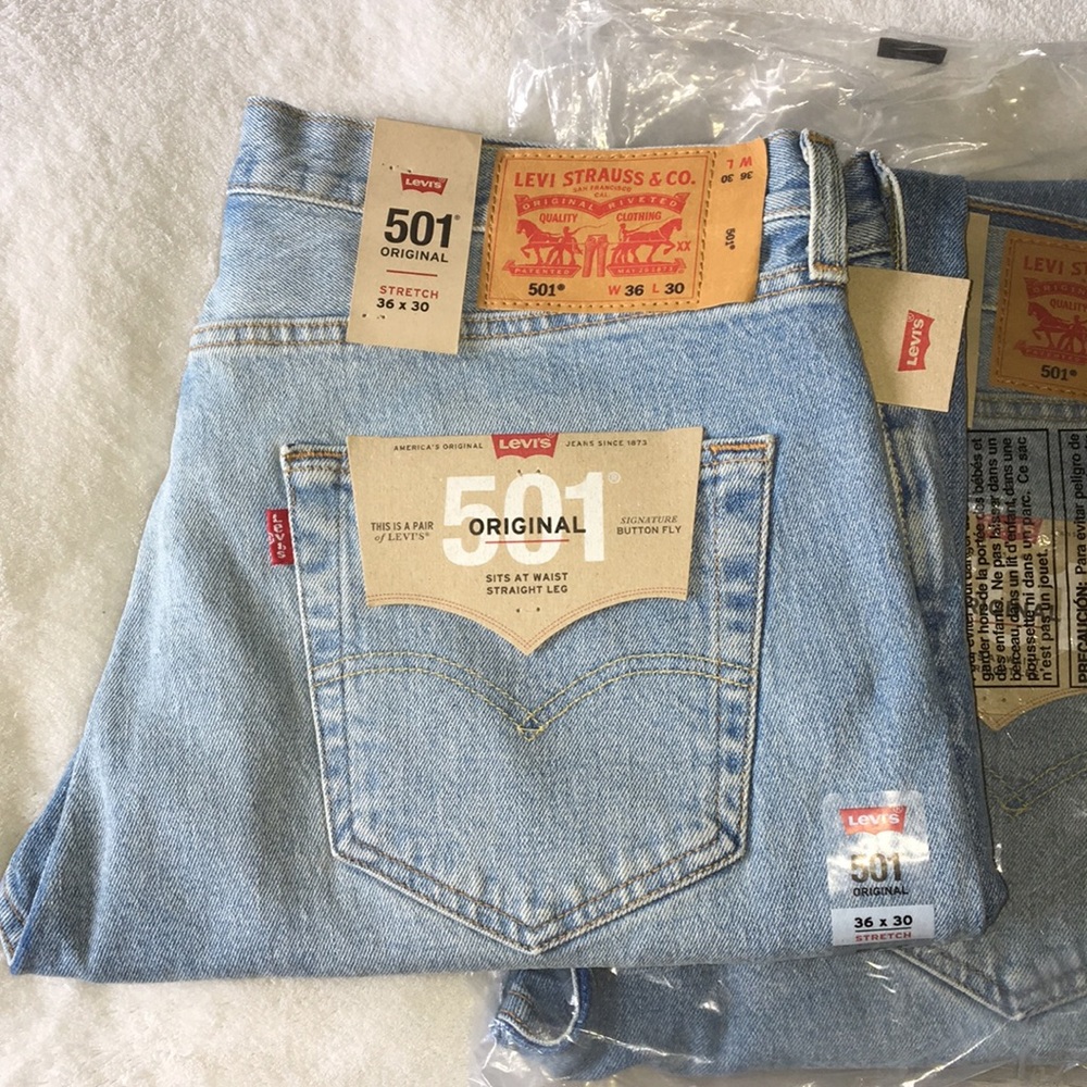 Levi’s 501 original blue jeans Men’s 36 x 30